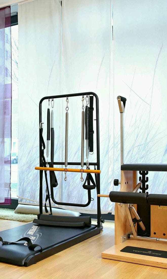 Blick in das Pilates-Studio von Elisabeth Rosen